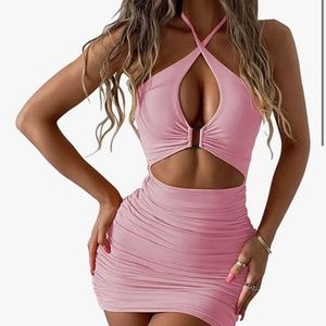 Pink dress